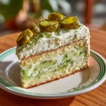 Unique pickle cake slice