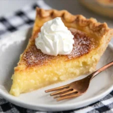 Classic Southern Chess Pie