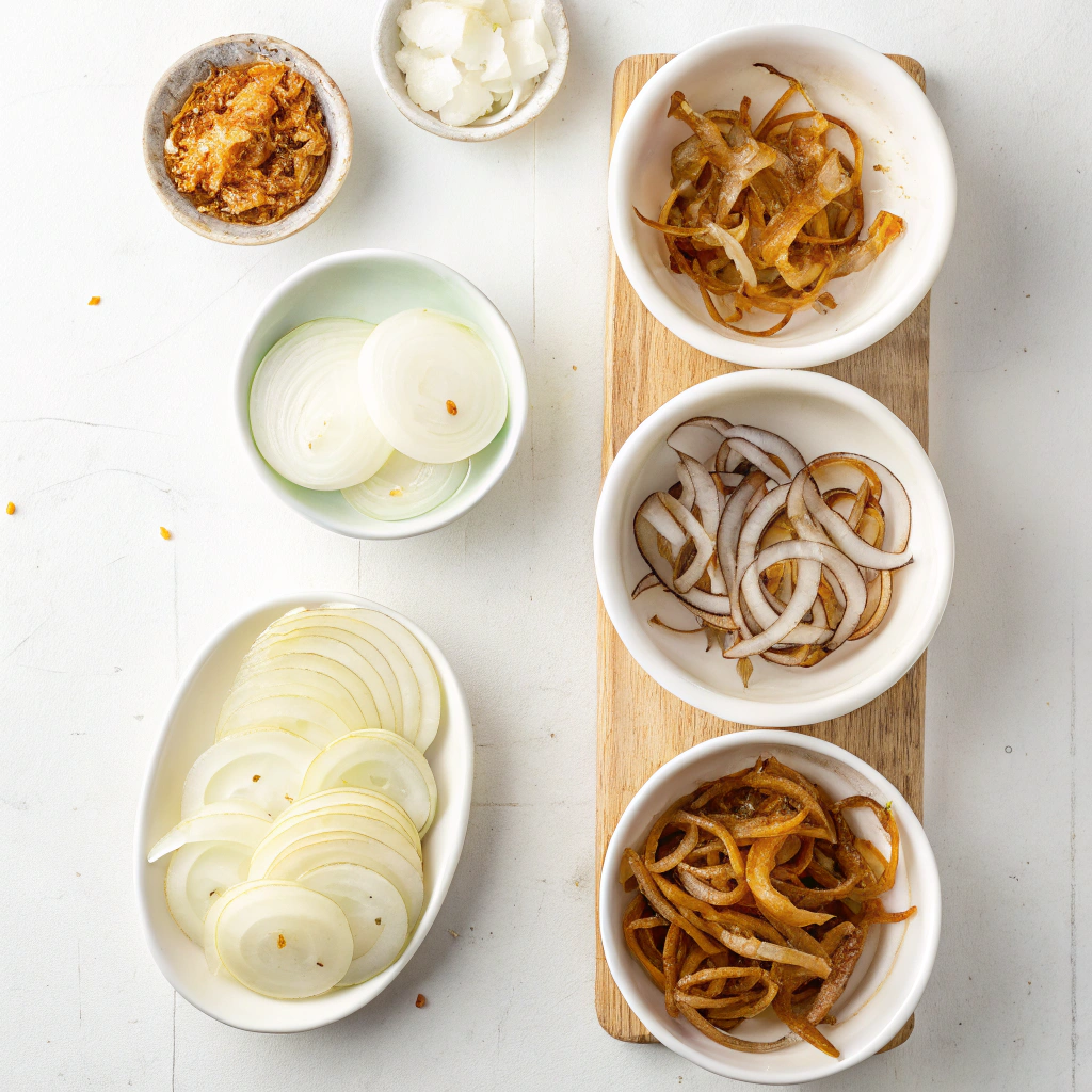 Step-by-step guide to caramelizing onions for French onion chicken