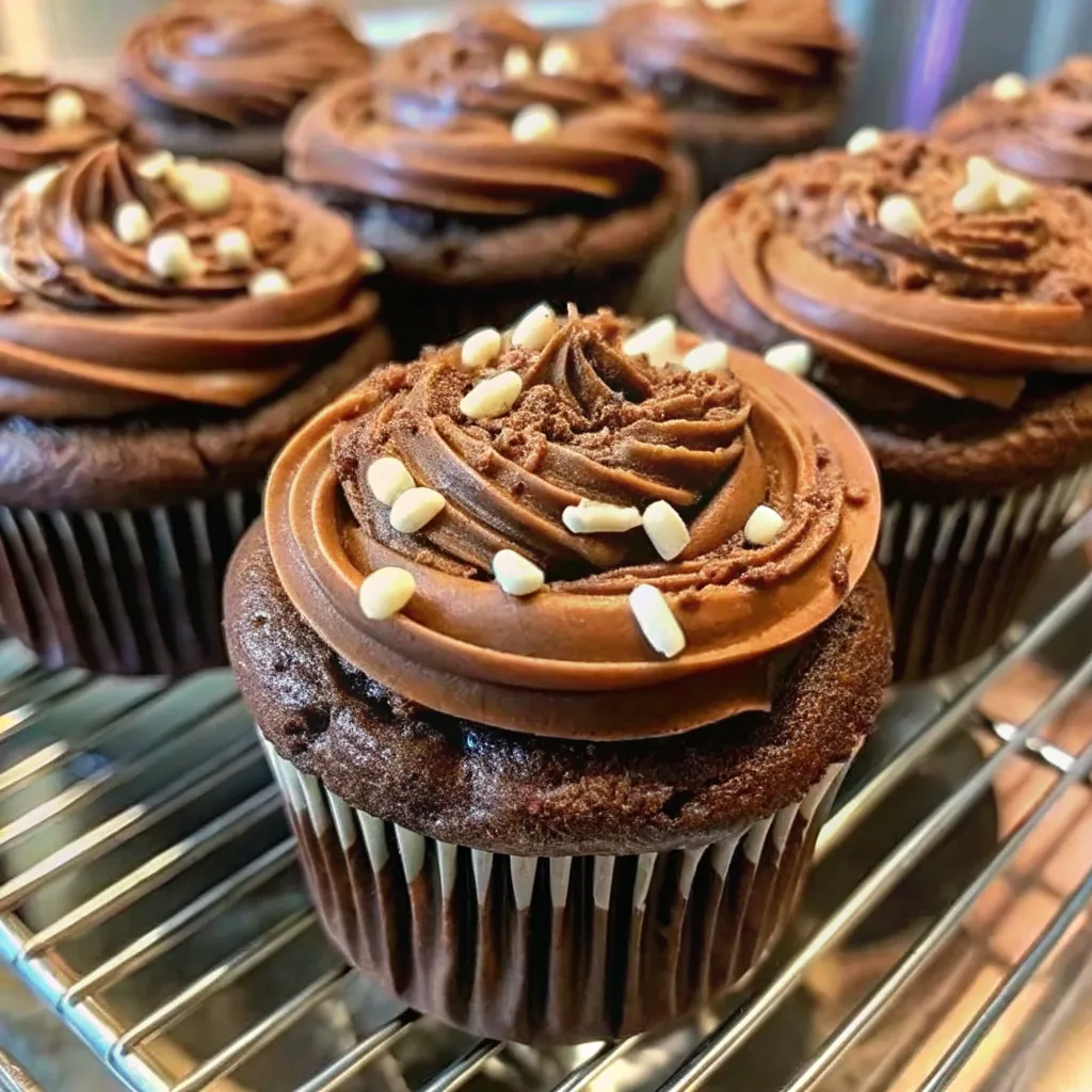 chocolate fudge cupcakes