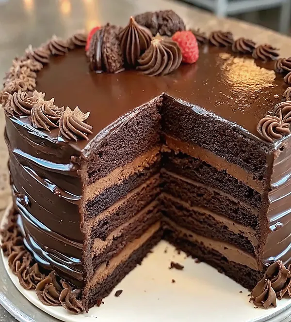 Triple Chocolate Cake