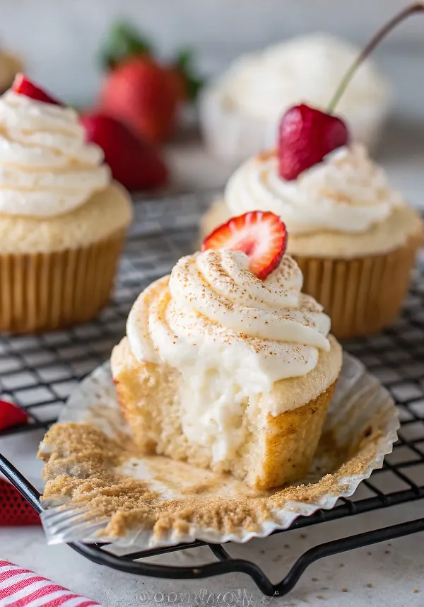 Tres Leches Cupcakes