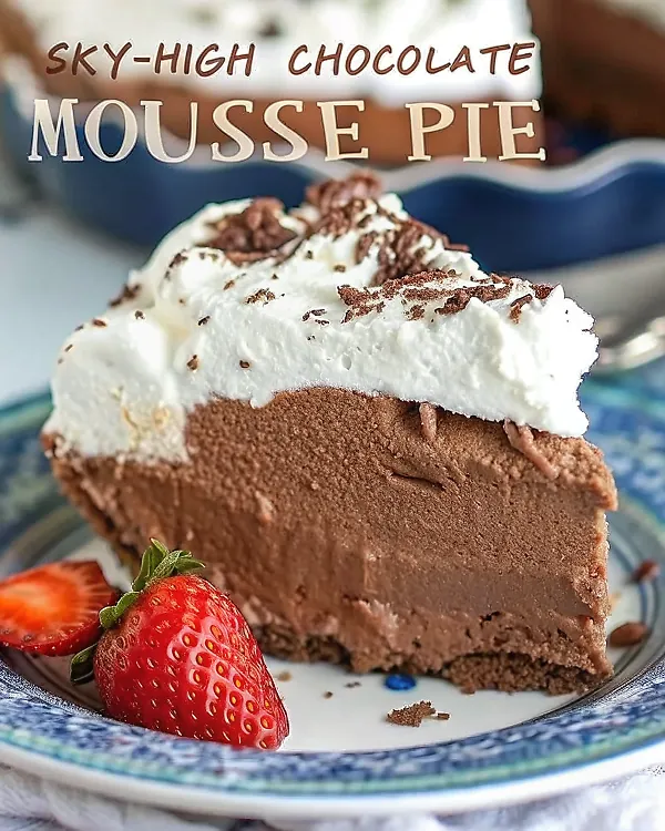 Sky-High Chocolate Mousse Pie