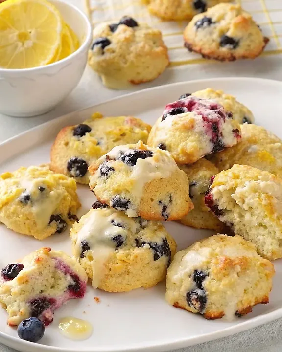 Lemon Blueberry Scones
