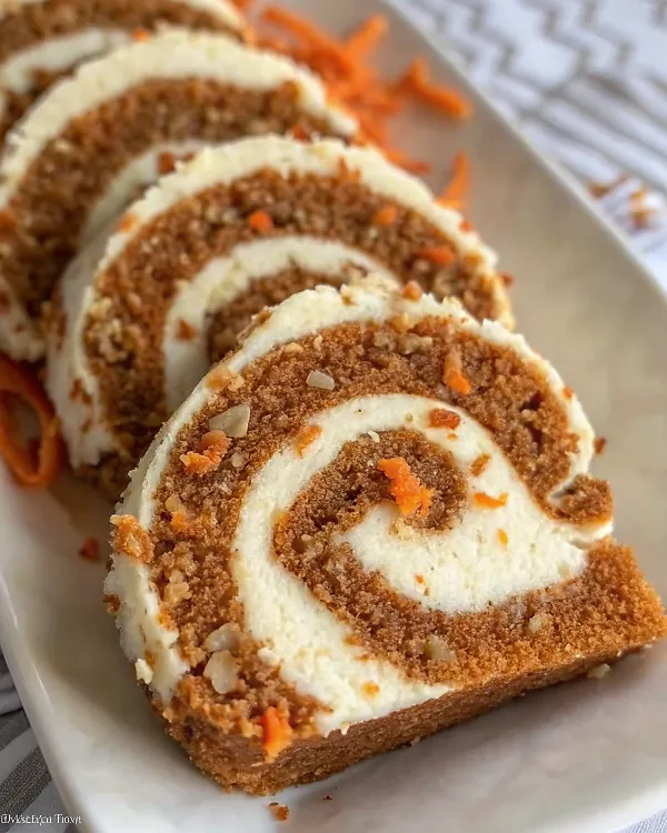 Carrot Cake Roll