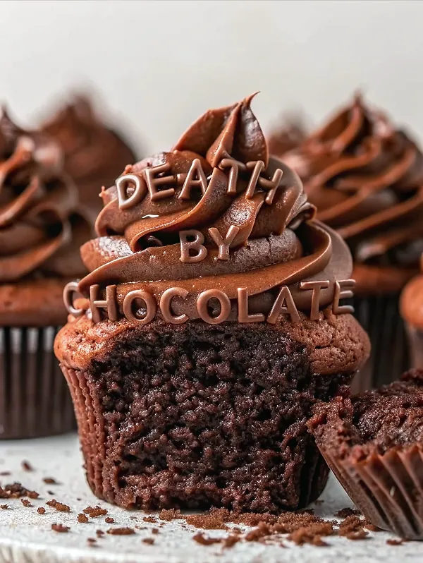 DEATH BY CHOCOLATE CUPCAKES