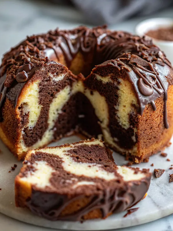 Marble Bundt Cake