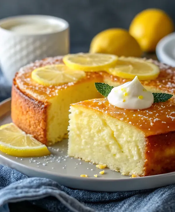LEMON LAYER CAKE WITH LEMON CREAM CHEESE BUTTERCREAM