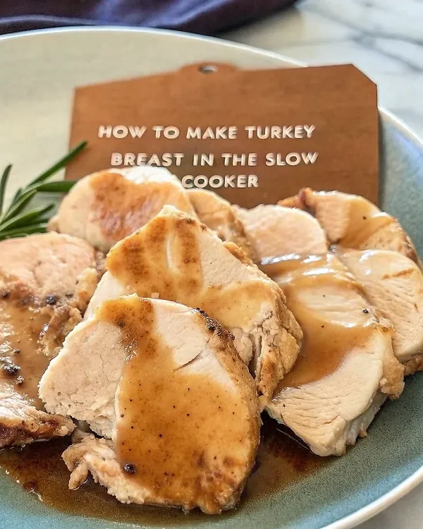 HOW TO MAKE TURKEY BREAST IN THE SLOW COOKER