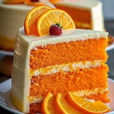 Orange Velvet Cake