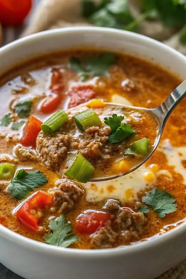 Keto Taco Soup