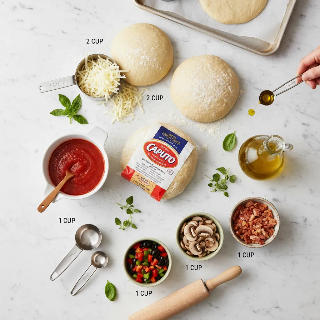 Homemade Pizza Pockets Ingredients