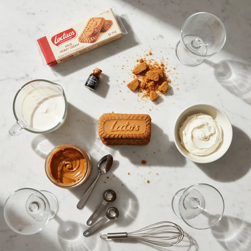 Speculoos Toetje in een Glaasje Ingredients