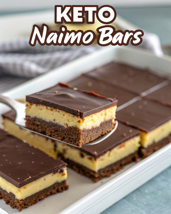 Keto Nanaimo Bars