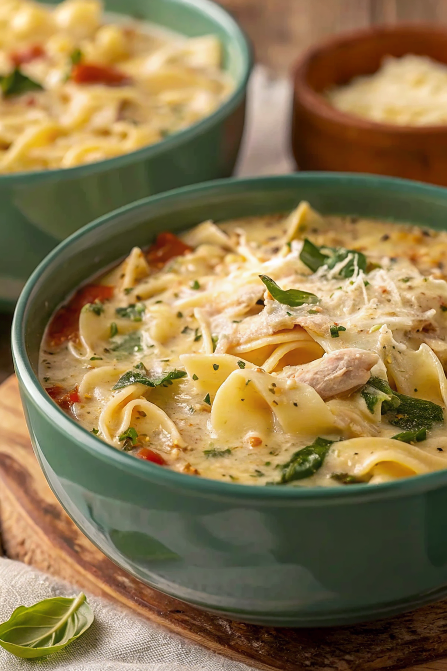 Best Chicken Lasagna Soup