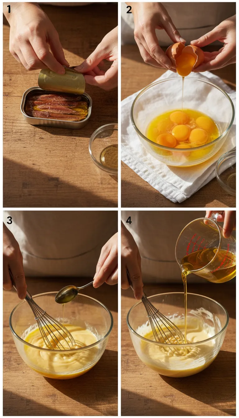 Homemade Caesar Dressing Step-by-Step