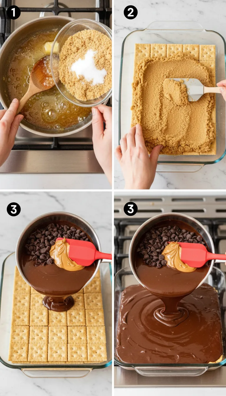 Homemade Kit Kat Bars Step by Step