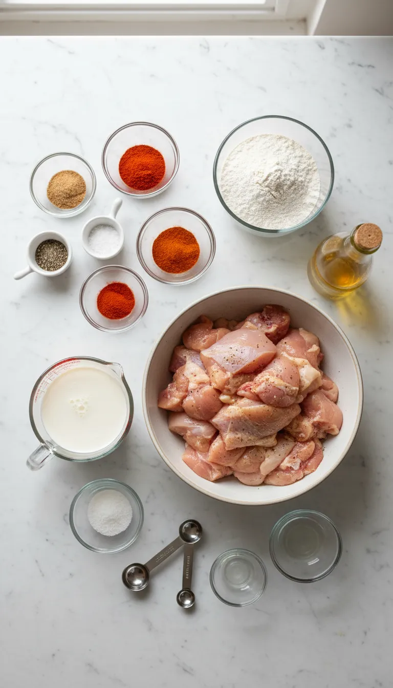 Nashville Hot Chicken Ingredients