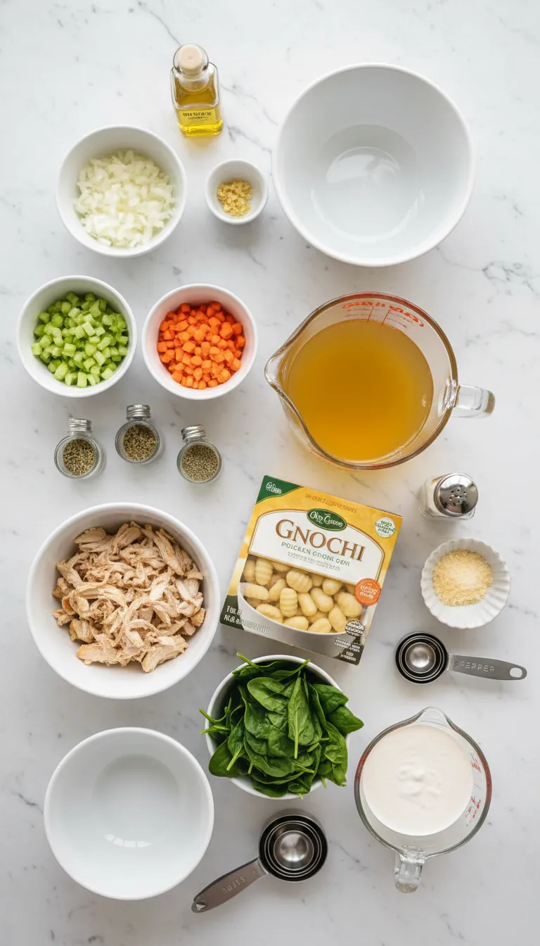 Olive Garden Chicken Gnocchi Soup Ingredients