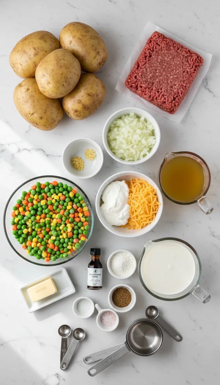 Shepherd's Pie Soup Ingredients
