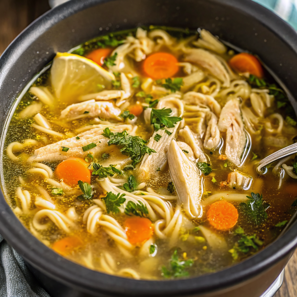 Instant Pot Chicken Noodle Soup