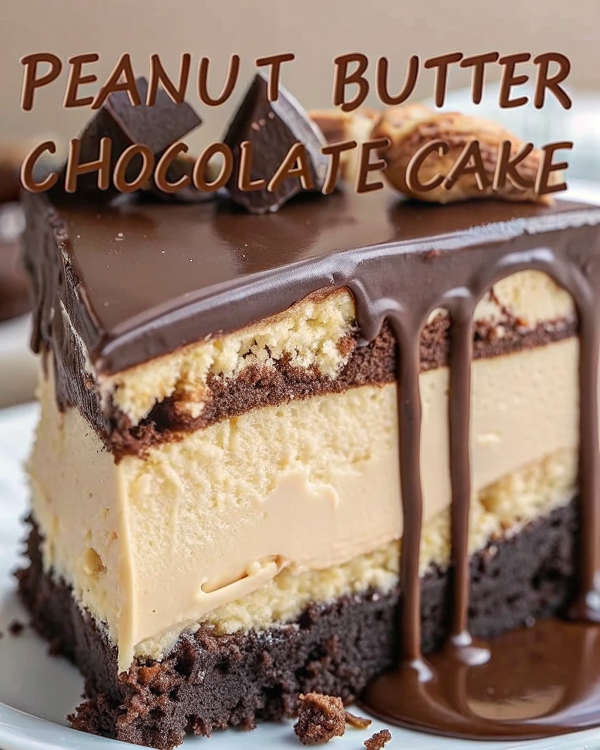 Peanut Butter Chocolate Cake Recipe