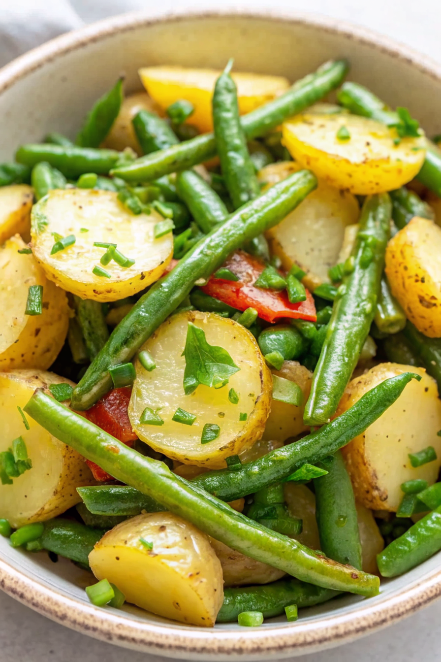 Quick Green Bean Potato Salad