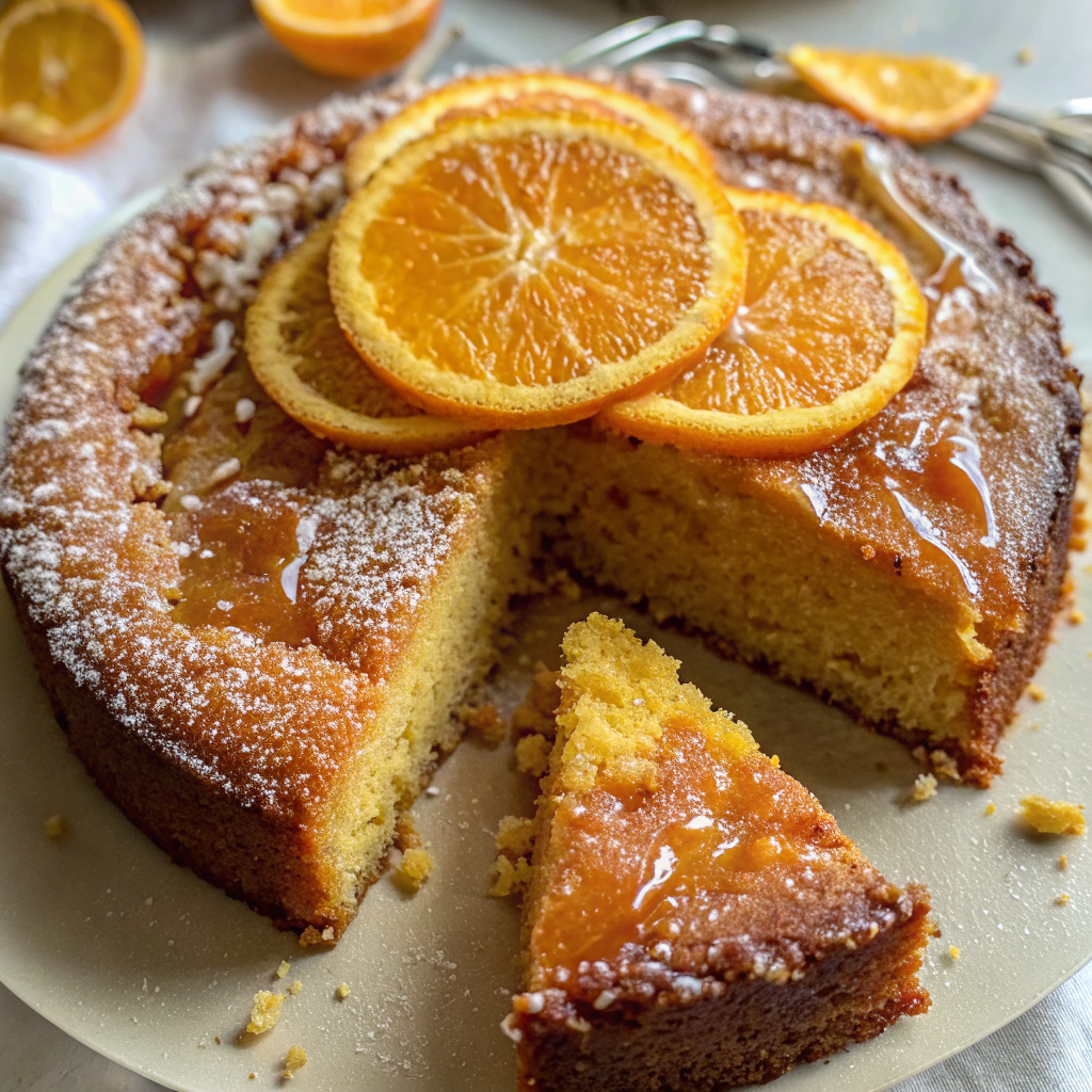 Sicilian Whole Orange Cake
