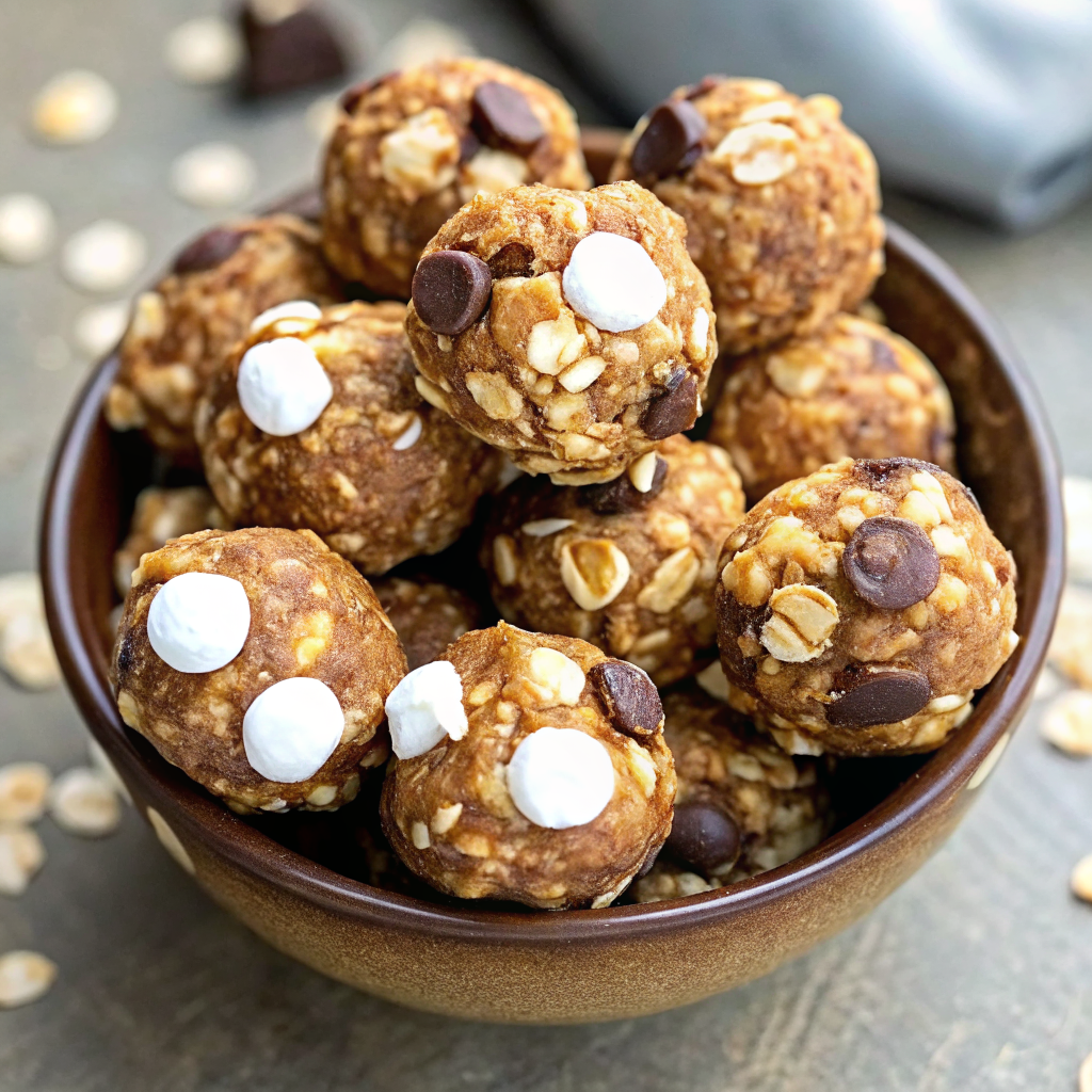 S'mores Energy Bites