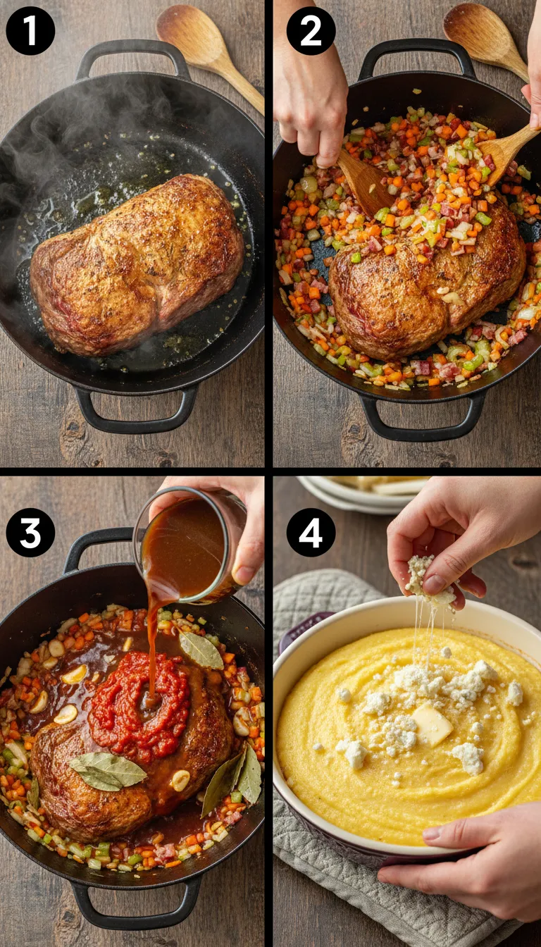 Stracotto Recipe Italian Pot Roast Step by Step