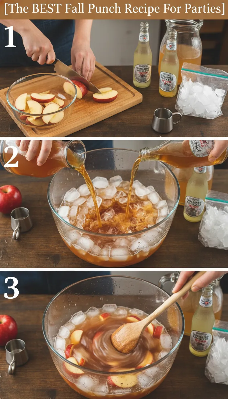 The BEST Fall Punch Recipe For Parties Step-by-Step