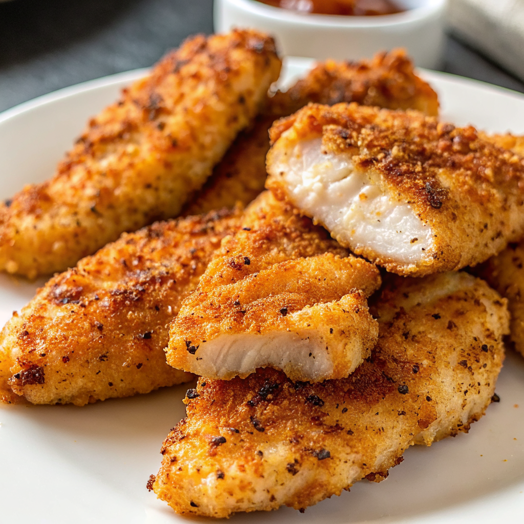 Air Fryer Chicken Tenders (No Breading)