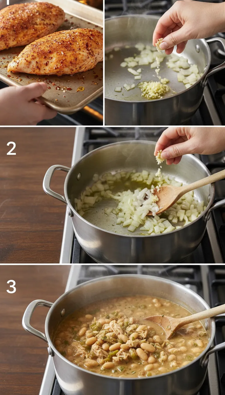 Award Winning White Chicken Chili Recipe Step-by-Step