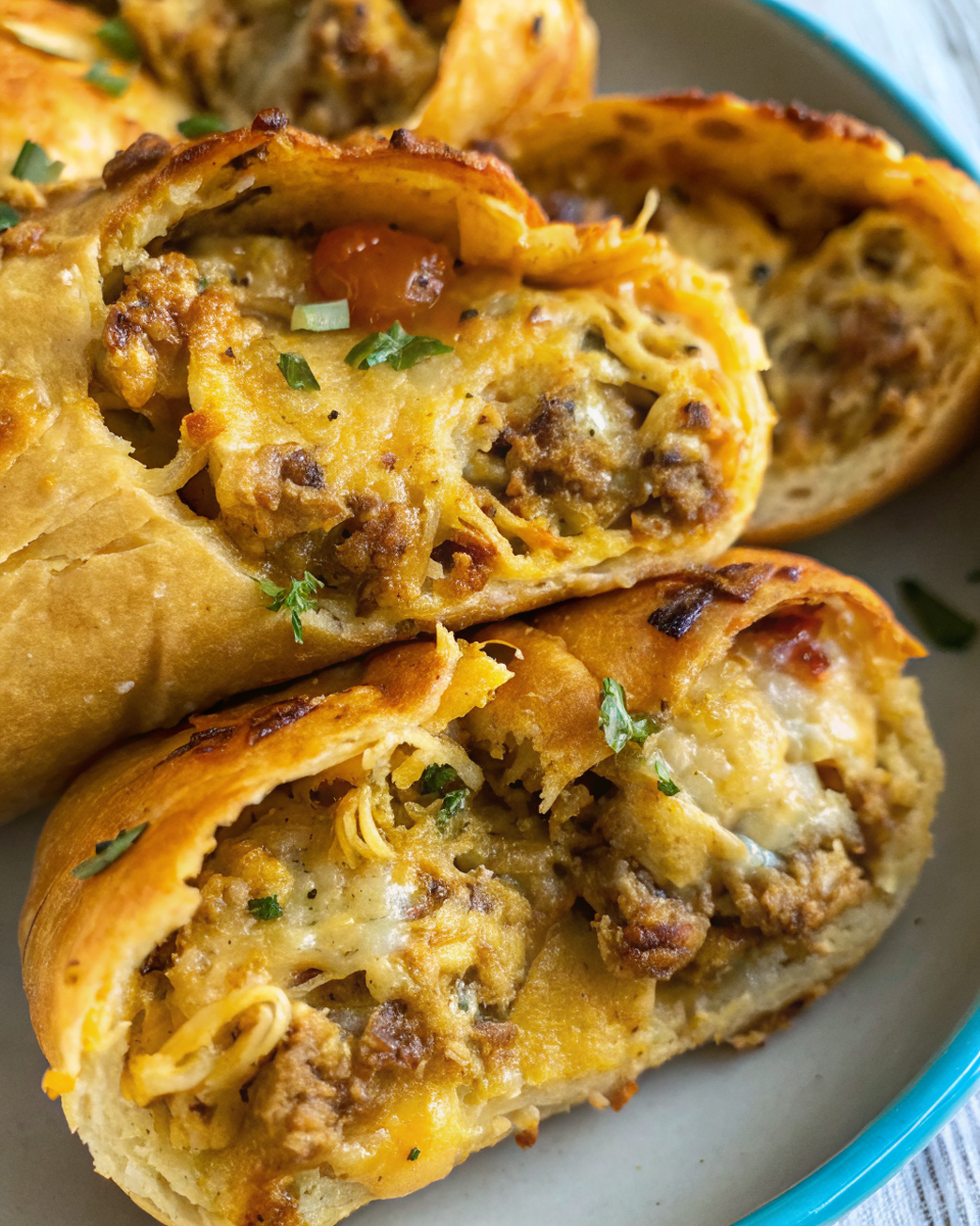 Cheesy Garbage Bread Recipe