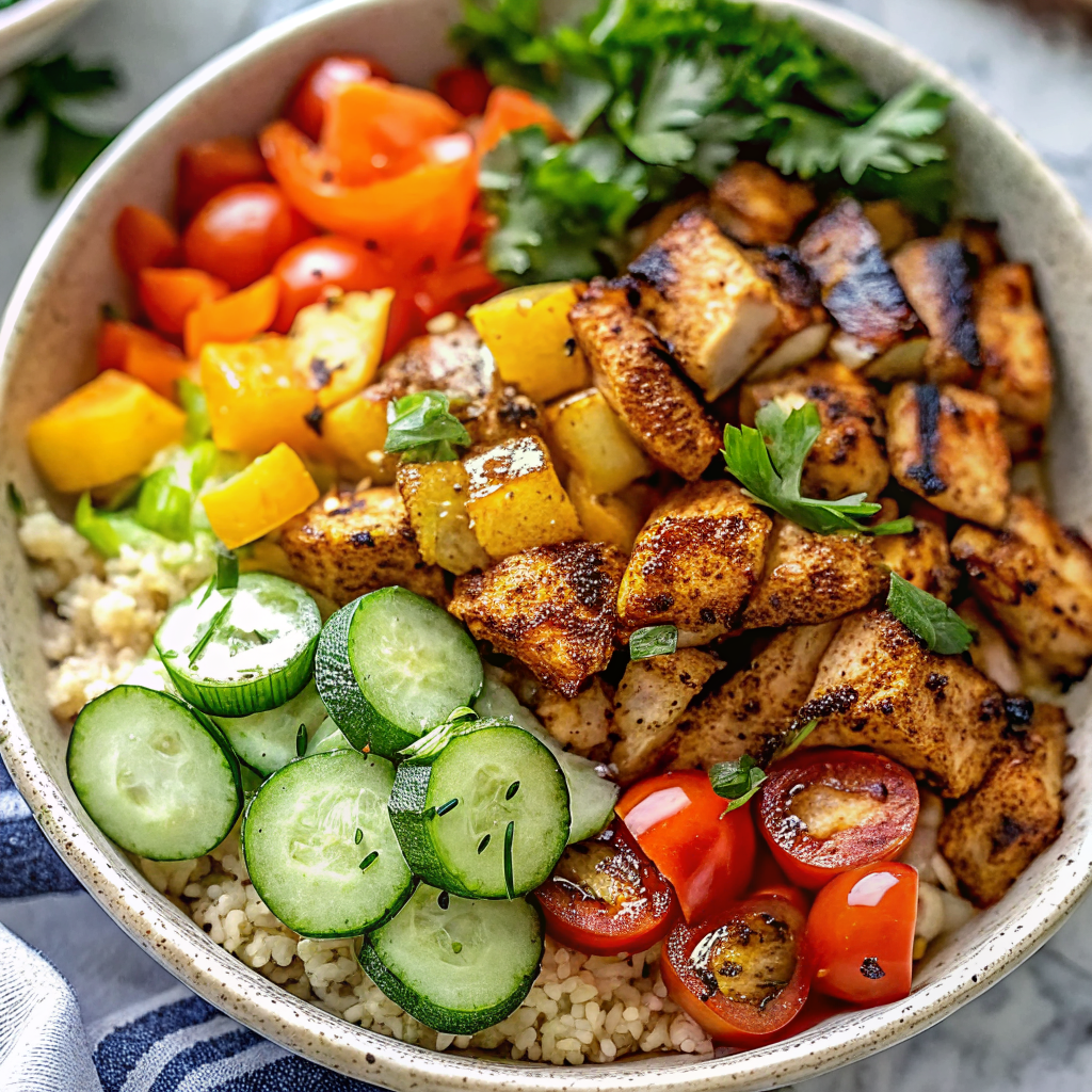 Chicken Shawarma Bowl