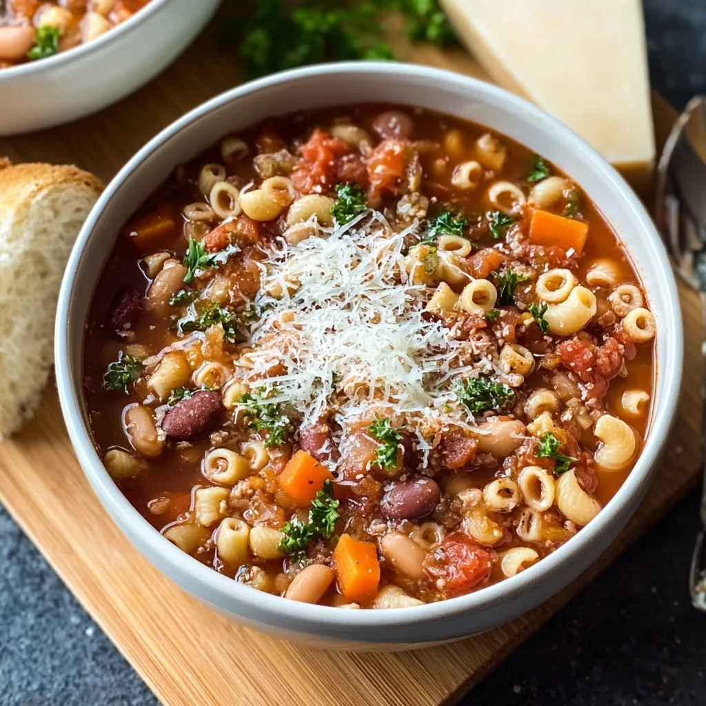 Crock Pot Pasta Fagioli