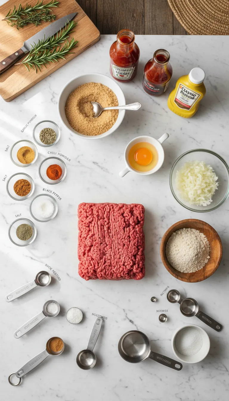 Mini Meatloaf Recipe Ingredients