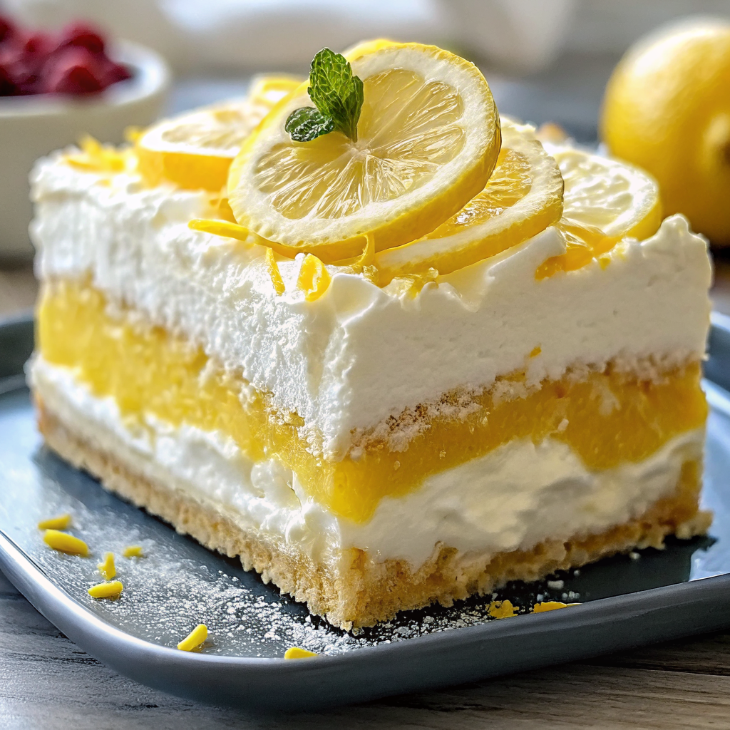 Lemon Lush Cake