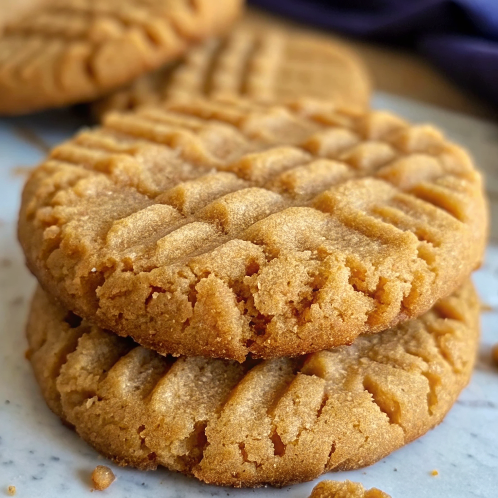 Old-Fashioned Peanut Butter Cookies