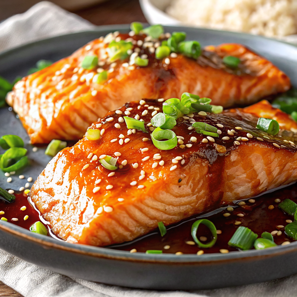 Orange Teriyaki Salmon
