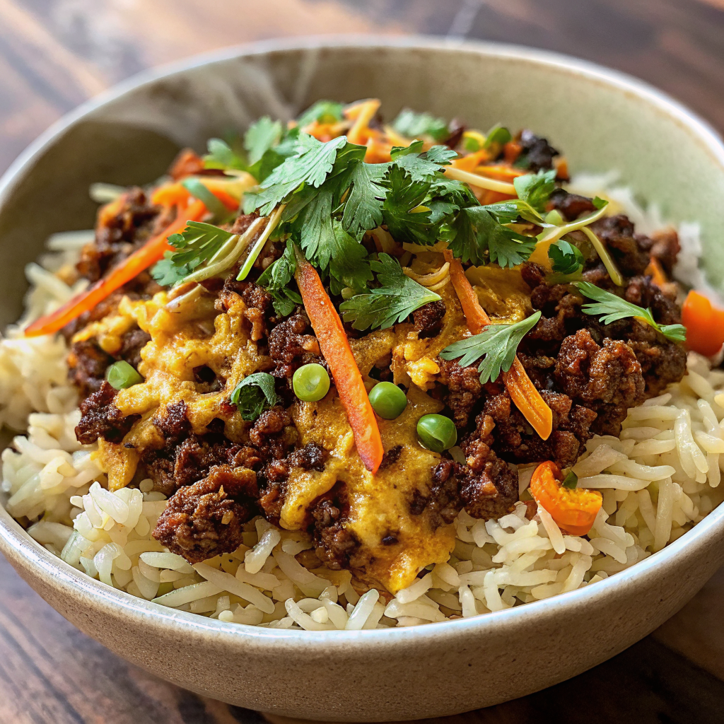Blackstone Indian Spiced Rice Bowls