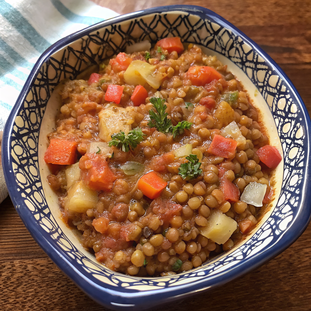 Comforting Lentil Casserole