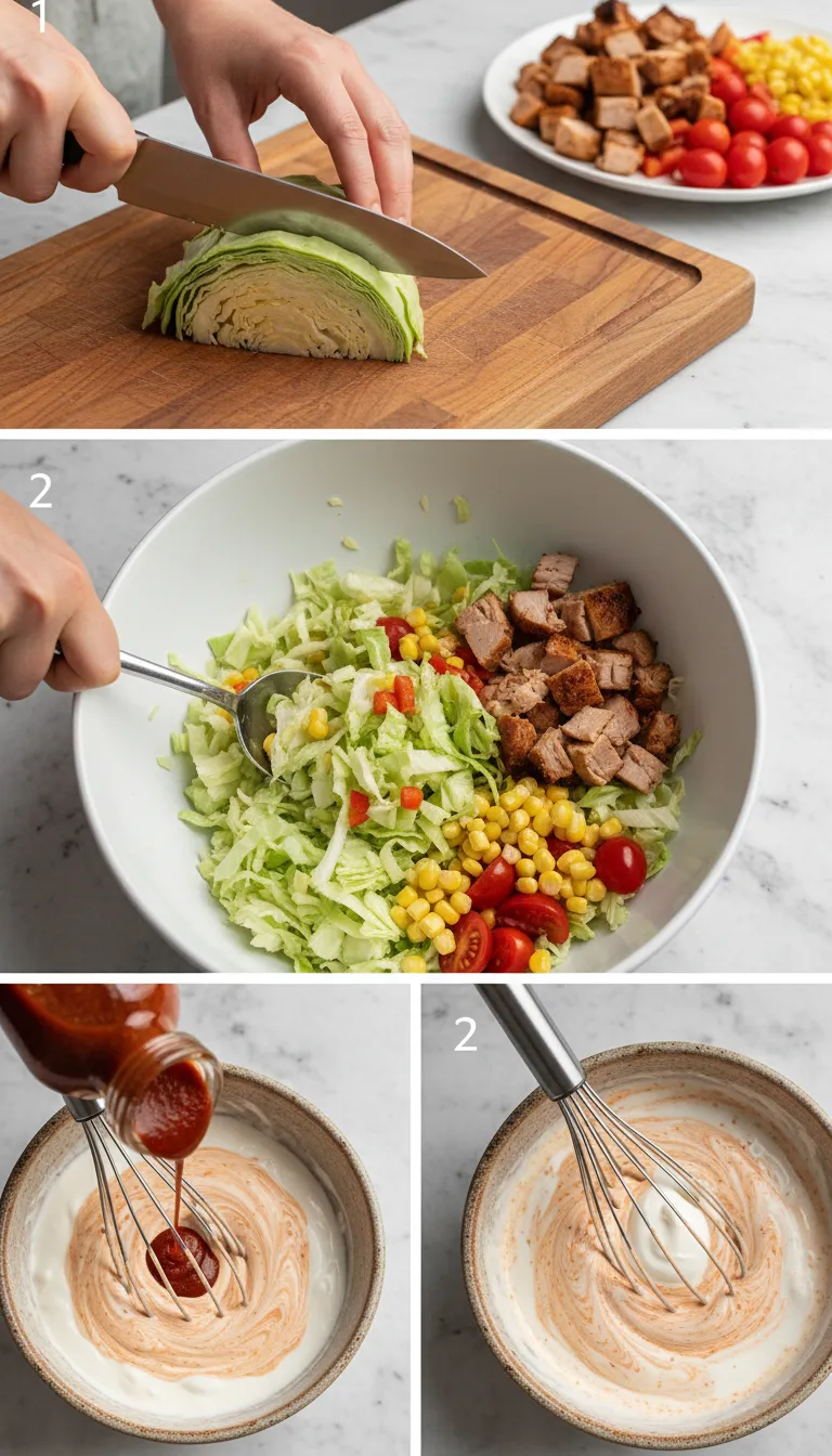 Frito Cowboy Cabbage Step by Step