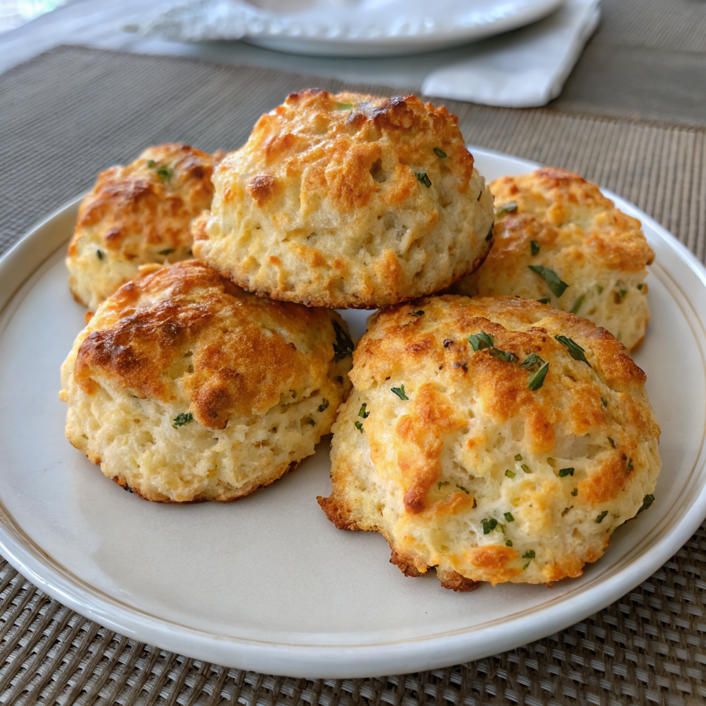 High-Protein Cottage Cheese Biscuits