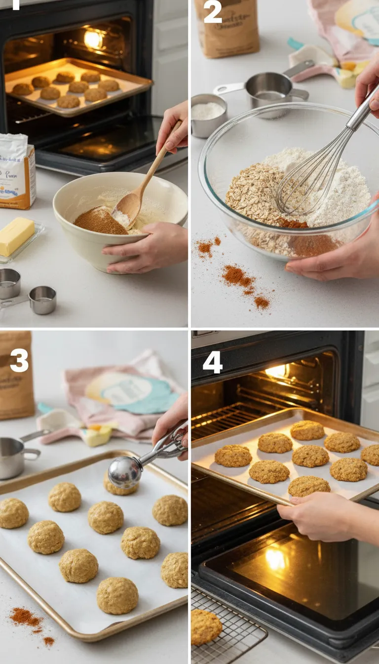 Iced Oatmeal Cookies - Crumbl Copycat Step-by-Step