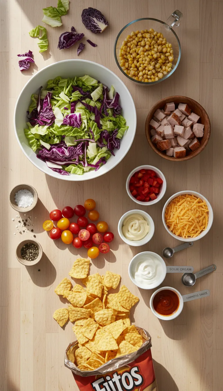 Frito Cowboy Cabbage Ingredients