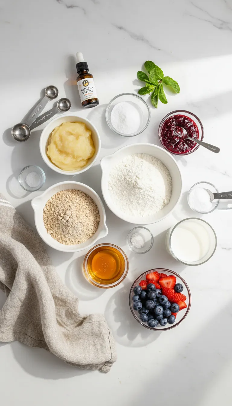 Healthy Protein Pop Tarts Ingredients