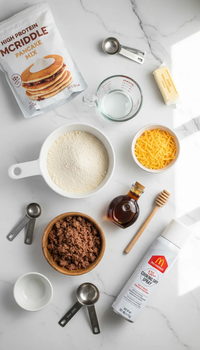 High Protein McGriddle Bites Ingredients