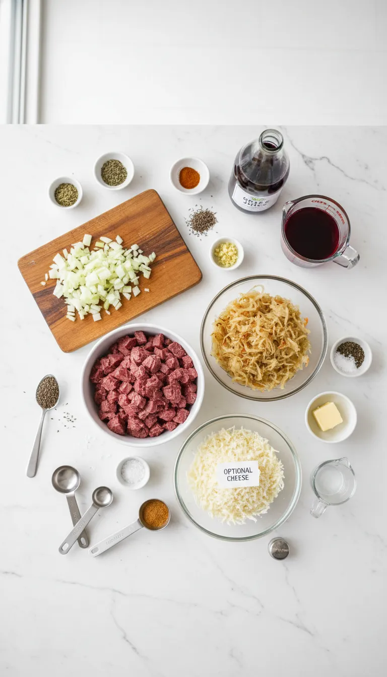 Sauerkraut Casserole Ingredients