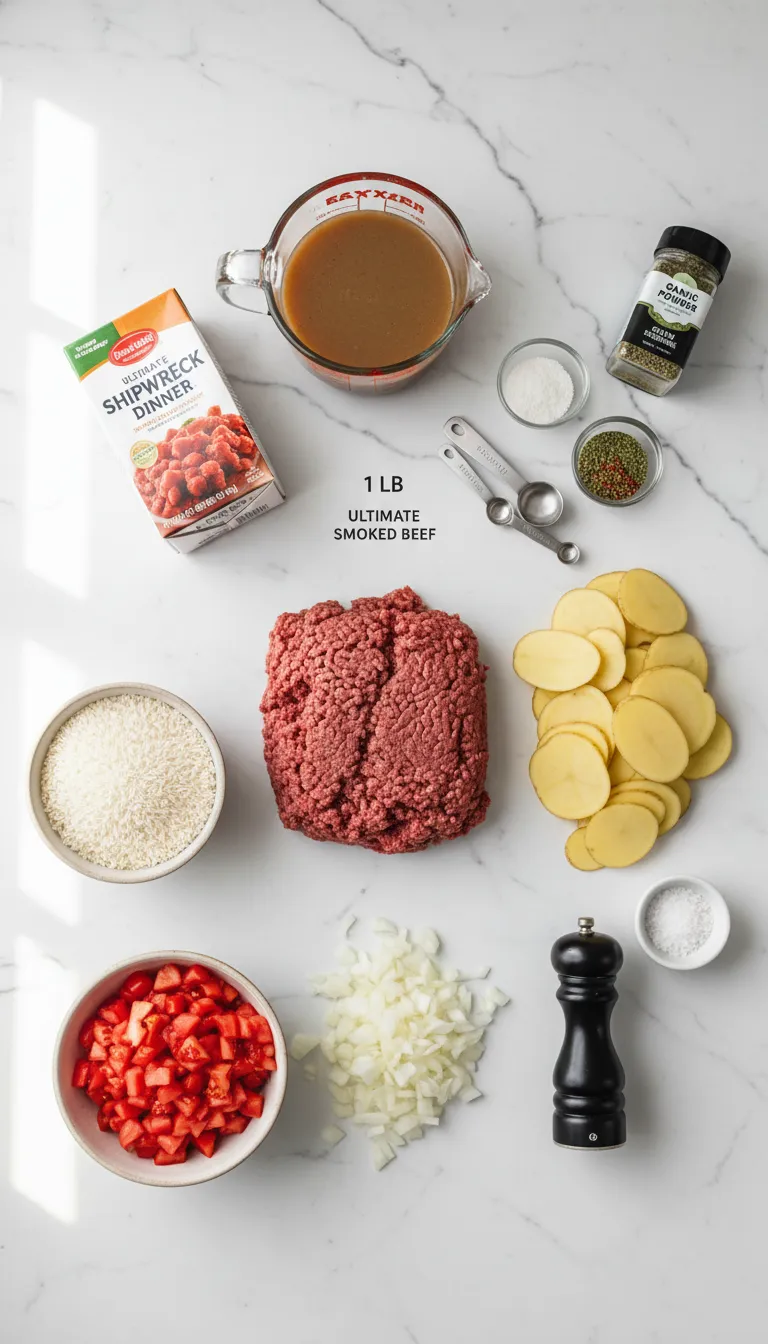 Ultimate Shipwreck Dinner Ingredients